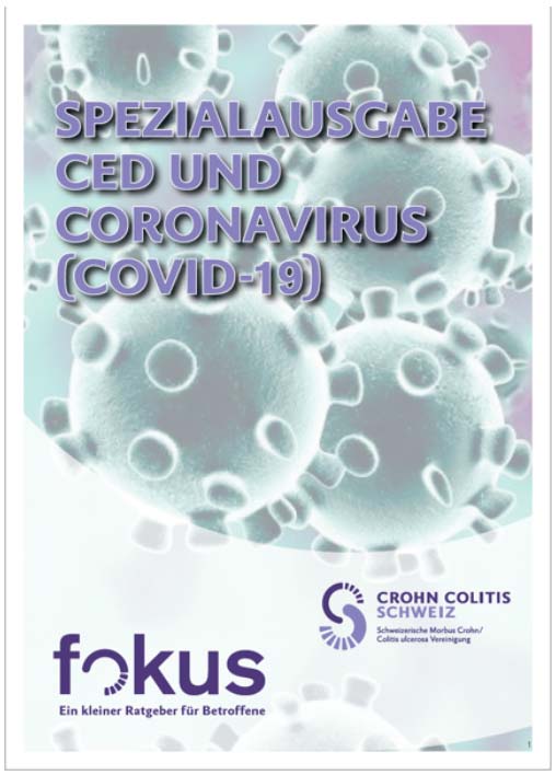 Bröschüre: CED und Coronavirus (Covid-19)